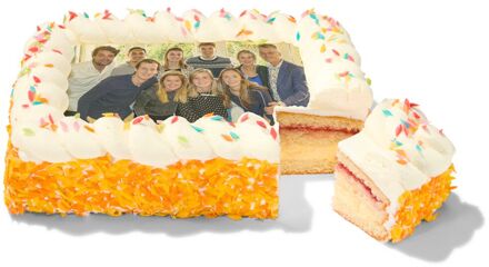 Hema Fototaart slagroom 16 p.