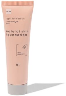 Hema Foundation Natural Skin 01