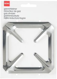 Hema Gasverkleiner 10.8cm (zilvergrijs)
