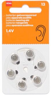 Hema Gehoorapparaat batterijen 13
