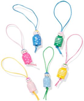 Hema Gelukspoppetjes - 6 stuks