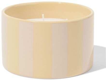Hema Geurkaars ⌀11x7cm keramiek sinaasappel-cederhout (naturel)