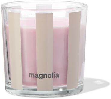 Hema Geurkaars in glas⌀10x10cm magnolia (lichtroze)