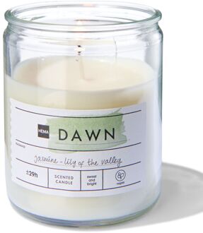 Hema Geurkaars in glas Ø6.5 dawn (wit)
