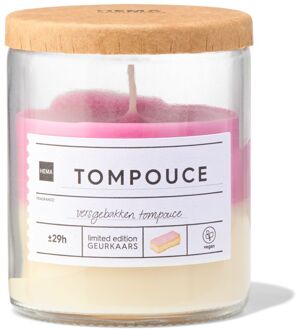 Hema Geurkaars in glas tompouce