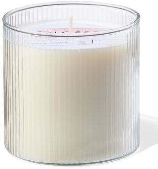 Hema Geurkaars in ribbelglas Ø10x10 blossom