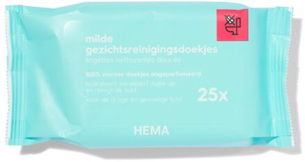 Hema Gezichtsreiningsdoekjes droge+gevoelige huid - 25 stuks