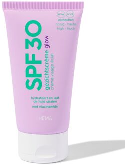 Hema Gezichtszonnebrandcrème glow SPF30 50ml