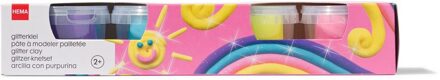 Hema Glitterklei - 4 stuks