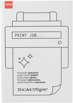Hema Glossy fotopapier