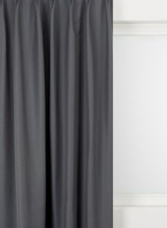 Hema Gordijnstof Andria verduisterend donkergrijs (donkergrijs)