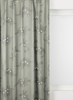 Hema Gordijnstof Beilen verduisterend dino groen (groen)