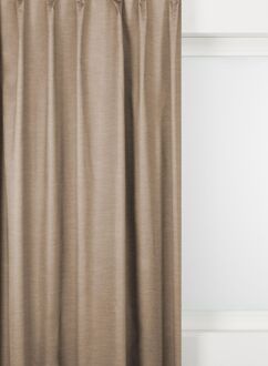 Hema Gordijnstof Calais gerecycled bruin (bruin)