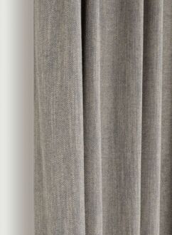 Hema Gordijnstof Calais gerecycled grijs (grijs)