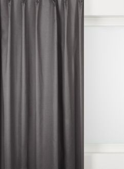 Hema Gordijnstof Den Helder lichtdoorlatend antraciet (antraciet)