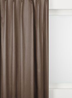 Hema Gordijnstof Enter lichtdoorlatend bruin (bruin)