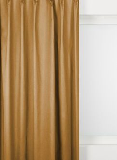 Hema Gordijnstof Montfoort verduisterend okergeel (okergeel)