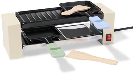 Hema Gourmetset 23x10cm 2 personen PFAS-vrij beige