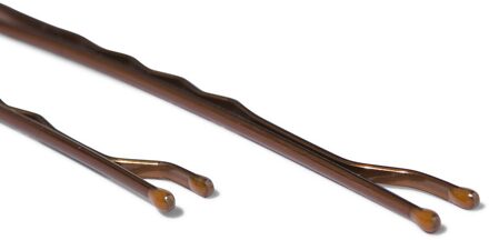 Hema Haarschuifjes bruin - 30 stuks (bruin)