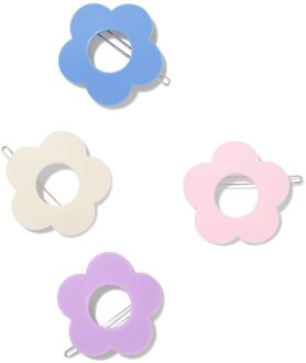 Hema Haarspelden bloem - 4 stuks