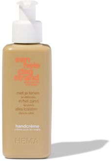 Hema Handcrème een hele dag strand