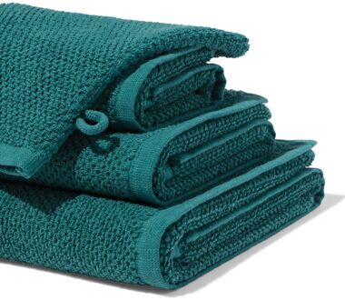 Hema Handdoek 2e kans recycled katoen groen (groen)