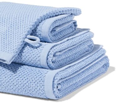 Hema Handdoek 2e kans recycled katoen lichtblauw (lichtblauw) - 5200240
