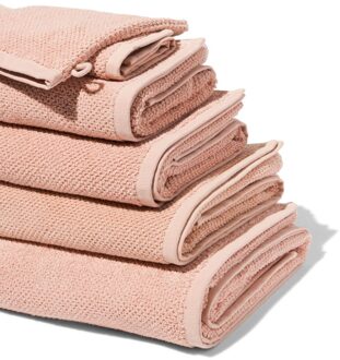 Hema Handdoeken tweedekans recycled katoen lichtroze (lichtroze) - 5240219