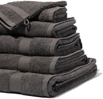 Hema Handdoeken - zware kwaliteit donkergrijs (donkergrijs) - 100x150