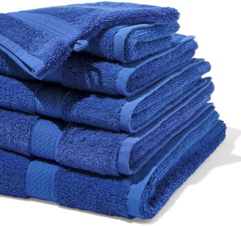 Hema Handdoeken - zware kwaliteit kobaltblauw (kobaltblauw) - 30x30