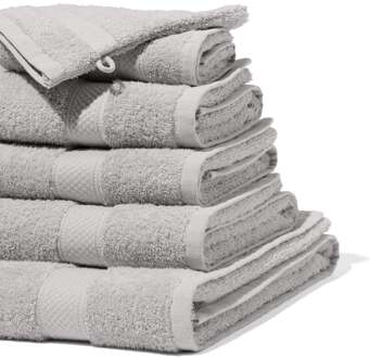 Hema Handdoeken - zware kwaliteit lichtgrijs (lichtgrijs)