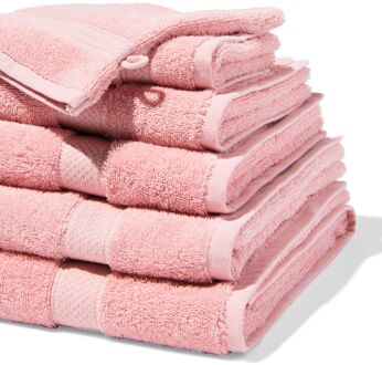 Hema Handdoeken - zware kwaliteit lichtroze (lichtroze) - 100x150