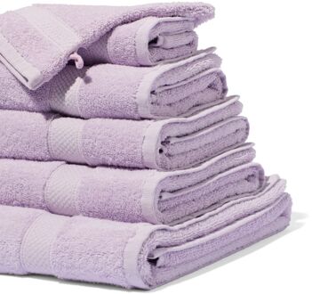 Hema Handdoeken - zware kwaliteit lila (lila) - 50x100