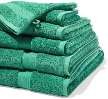 Hema Handdoeken - zware kwaliteit middengroen (middengroen) - 30x30