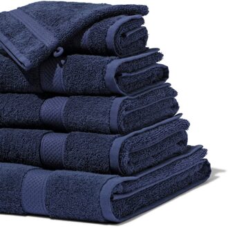 Hema Handdoeken - zware kwaliteit nachtblauw (nachtblauw) - 60x110