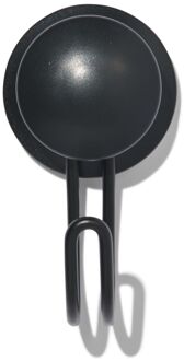 Hema Handdoekhaak met zuignap zwart (zwart)