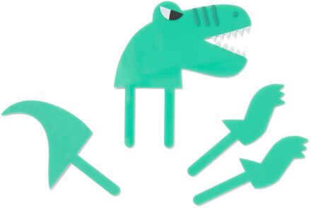 Hema Herbruikbare taarttopper dino