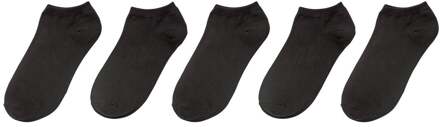 Hema Heren enkelsokken - 5 paar zwart (zwart)