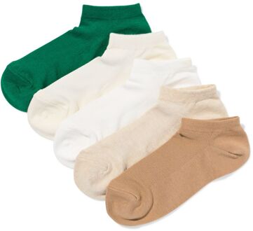 Hema Heren enkelsokken mesh - 5 paar groen (groen)