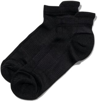 Hema Heren enkelsokken sport - 2 paar zwart (zwart)