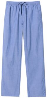 Hema Heren pyjamabroek Pepijn regular fit poplin middenblauw (middenblauw) - XL
