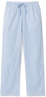 Hema Heren pyjamabroek Pepijn regular fit poplin strepen gebroken wit (gebroken wit) - XL