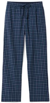 Hema Heren pyjamabroek regular fit ruit donkerblauw (donkerblauw) - XL