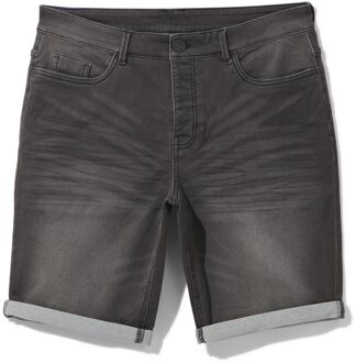 Hema Heren short jogdenim zwart (zwart) - 30