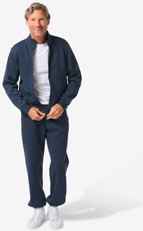 Hema Heren sweatbroek Carlson donkerblauw (donkerblauw) - L