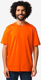 Hema Heren T-shirt Elias Koningsdag oranje (oranje) - XL