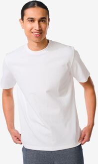 Hema Heren T-shirt Relaxed Fit O-hals Grijs (grijs) - XL