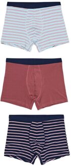 Hema Herenboxer retro - 3 stuks donkerblauw (donkerblauw) - XXL