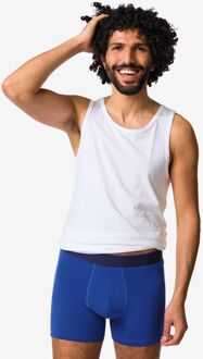 Hema Herenboxers - 3 stuks blauw (blauw) - L