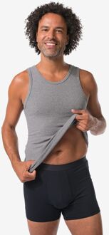 Hema Herenboxers - 3 stuks zwart (zwart) - XL